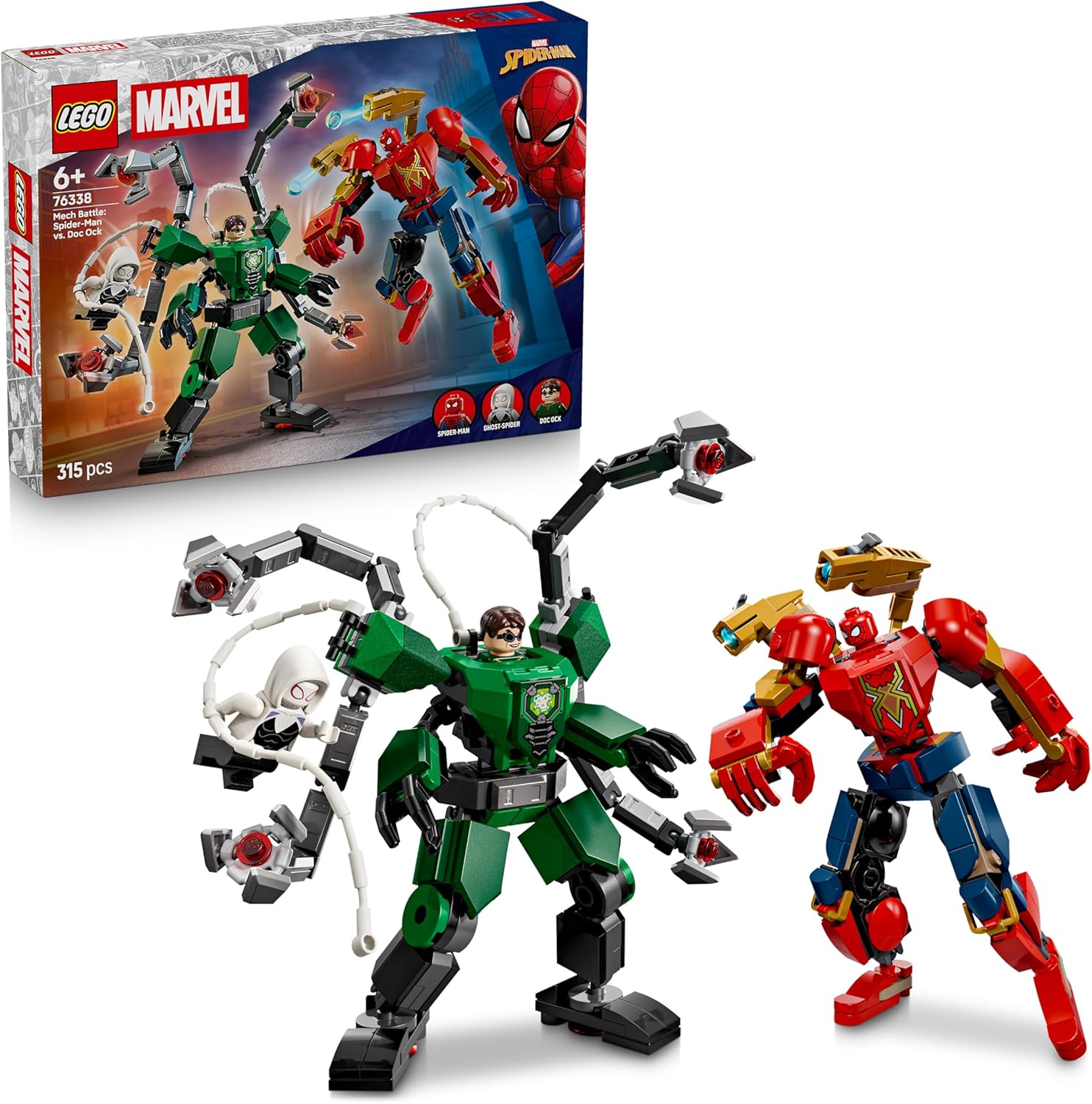 LEGO® Marvel Mech Battle: Spider-Man vs. Doc Ock (76338)