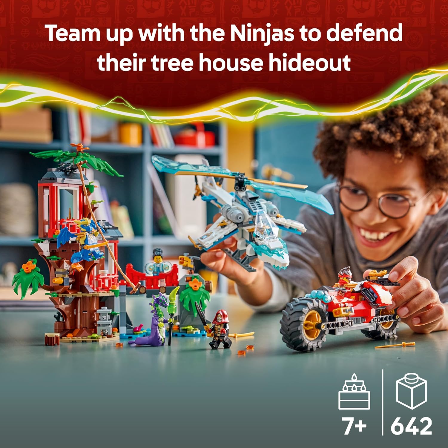 LEGO® Ninjago® Ninja Vehicle Tree House Battle (71857) - Image 7