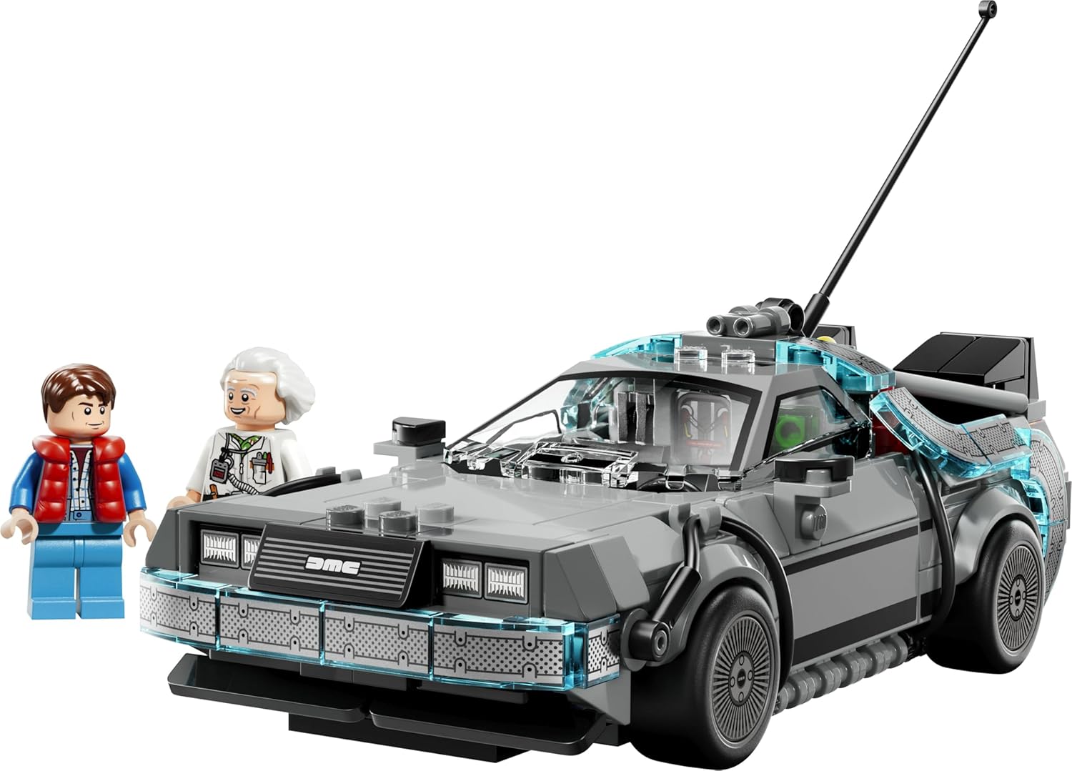 LEGO Speed Champions Time Machine from Back to the Future (77256) - Image 3