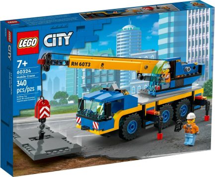 LEGO City Mobile Crane για 7+ Ετών 340τμχ (60324) (Τσαλακωμένη συσκευασία στην άκρη)