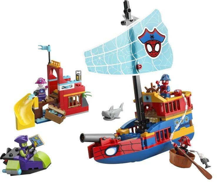 LEGO® Marvel: Spidey And His Amazing Friends Team Spidey Pirate Ship (11208) - Image 3