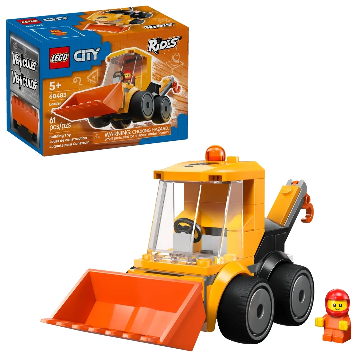 LEGO® City: Rides – Construction Loader (60483)