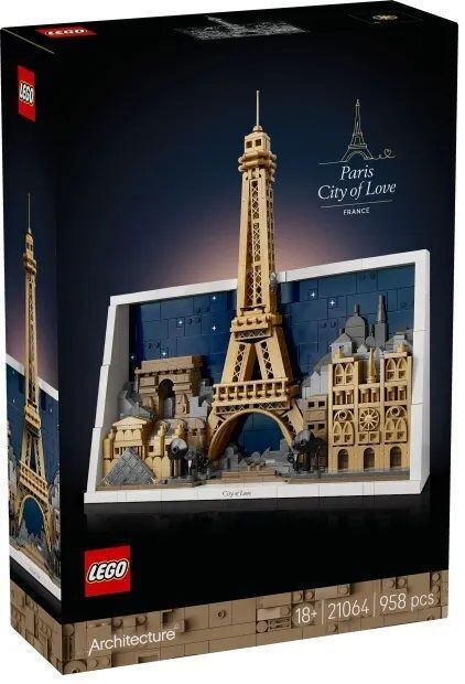 LEGO® Architecture:Παρίσι – Η Πόλη του Έρωτα (21064)