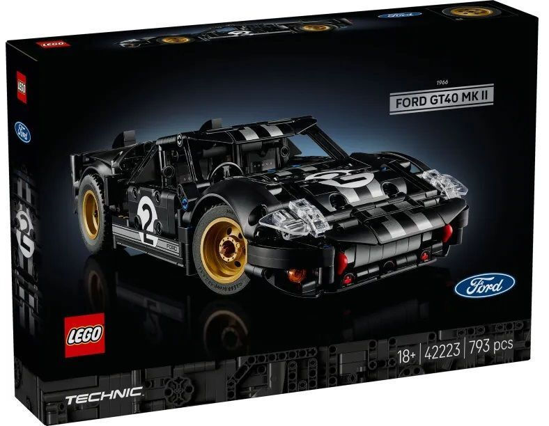 LEGO® Technic: 1966 Ford GT40 MKII Race Car (42223)
