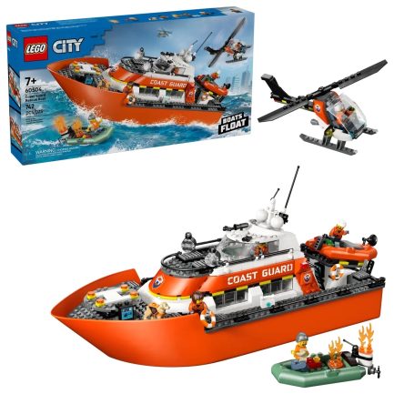 LEGO® City: Coast Guard Rescue Boat & Helicopter (60504)