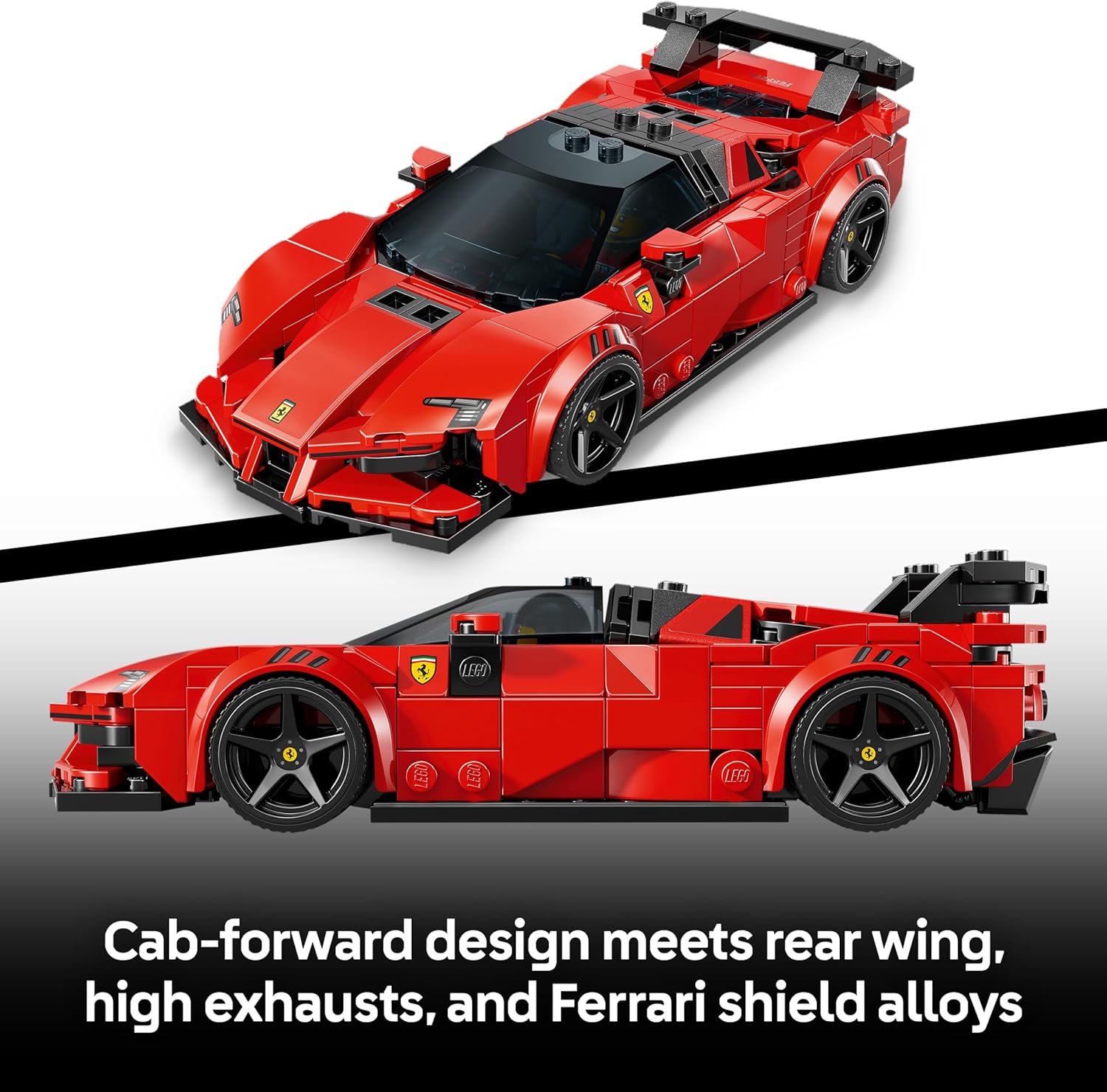 LEGO® Speed Champions Ferrari SF90 XX Stradale Sports Car (77254) - Image 3