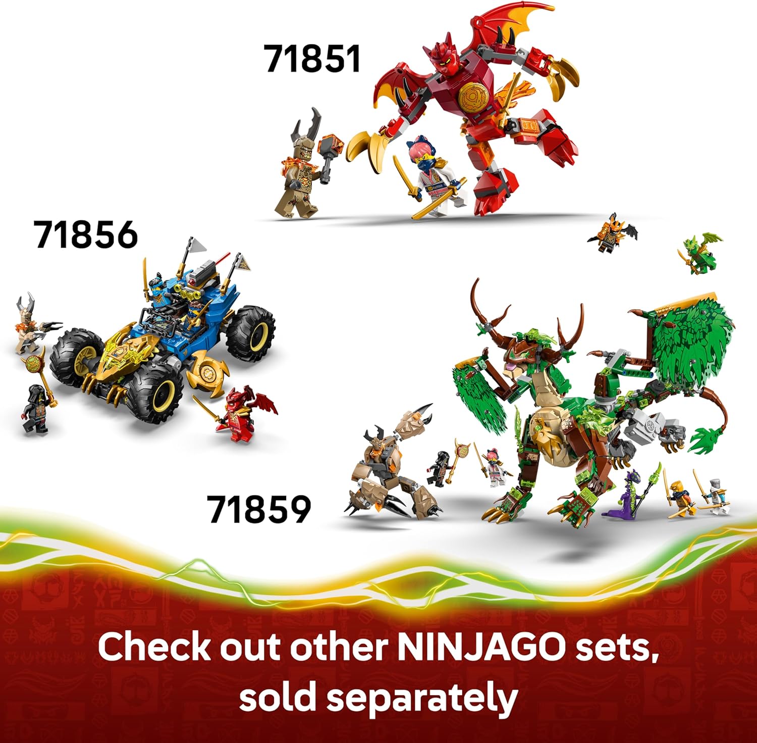 LEGO® Ninjago® Ninja Vehicle Tree House Battle (71857) - Image 3