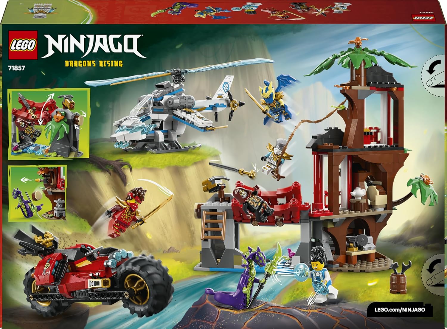 LEGO® Ninjago® Ninja Vehicle Tree House Battle (71857) - Image 2