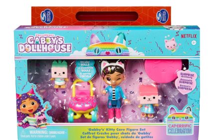 Παιχνιδολαμπάδα Spin Master Gabby's Dollhouse: Cat-Errific Celebration - 'Gabby's' Kitty Care Figure Set (6069425)