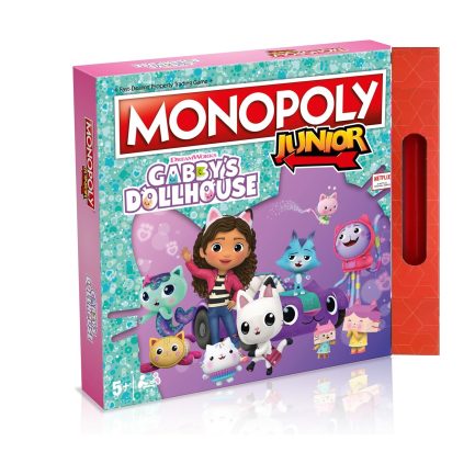 Παιχνιδολαμπάδα Winning Moves: Monopoly - Junior Gabby's Dollhouse Επιτραπέζιο (Ελληνική Γλώσσα) WM04157