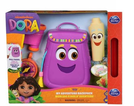 Παιχνιδολαμπάδα Spin Master Nickelodeon: Dora - My Adventure Backpack (6071799)
