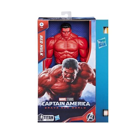 Παιχνιδολαμπάδα Hasbro Captain America: Brave New World – Titan Heroes Red Hulk Villain Figure 30cm (F9299)