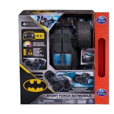 Παιχνιδολαμπάδα Spin Master DC: Batman – Stunt Force Batmobile R/C Vehicle (6066871)