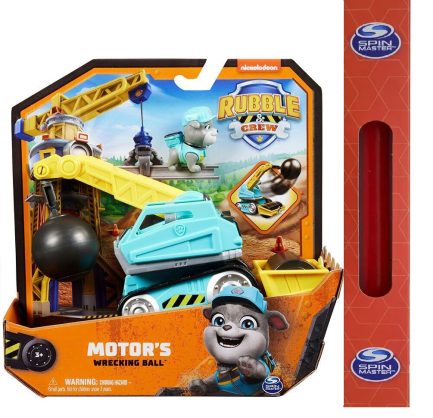 Παιχνιδολαμπάδα Spin Master Paw Patrol: Rubble & Crew - Motor's Wrecking Ball (20150802)