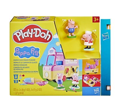 Παιχνιδολαμπάδα Hasbro Play-Doh Peppa Pig - Peppa's Ice Cream Playset (F3597)