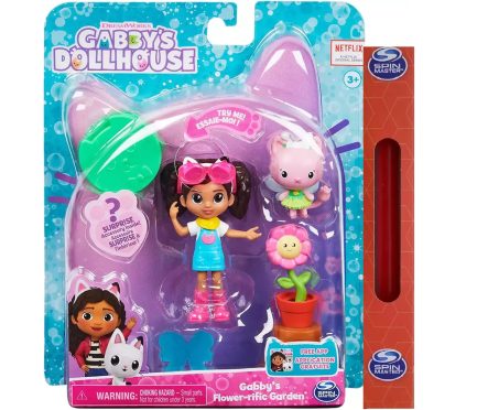 Παιχνιδολαμπάδα Spin Master Παιχνίδι Μινιατούρα Gabby's Dollhouse Flower-rific Garden για 3+ Ετών (20130494)