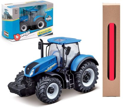 Παιχνιδολαμπάδα Bburago Τρακτέρ New Holland T7.315 Tractor (18/31612) (10cm)