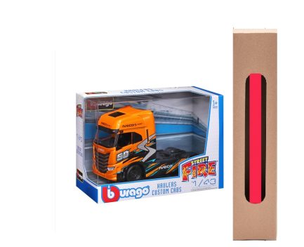 Παιχνιδολαμπάδα Bburago Street Fire Haulers Motrice Iveco (18-32208)