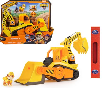 Παιχνιδολαμπάδα Spin Master Rubble & Crew: Rubble’s – Bark Yard Deluxe Bulldozer Vehicle (6068074)
