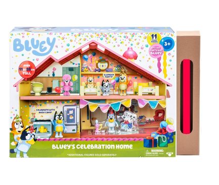 Παιχνιδολαμπάδα Giochi Preziosi Παιχνίδι Μινιατούρα Bluey - Το Σπίτι Της Μπλούι - Ωρα Για Πάρτι Bluey για 3+ Ετών (bly76000)