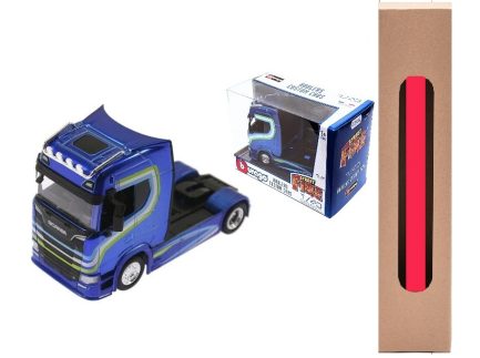 Παιχνιδολαμπάδα Bburago Street Fire Haulers Custom Cabs Haulers 1/43 Scania Blue (18/32206 )