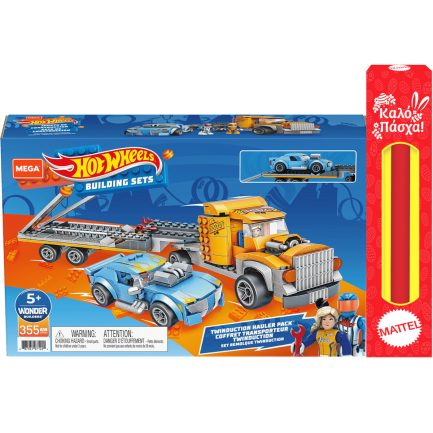 Παιχνιδολαμπάδα Mattel Mega Hot Wheels Building Sets - Νταλίκα (GYG66)