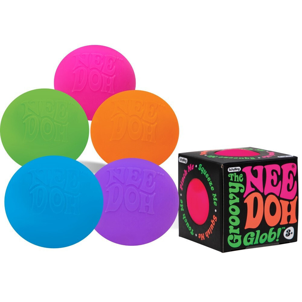 NeeDoh Original Μπάλα 5 Χρώμ. - Ages 3 to Adult ( Pack of 1) (15723434)