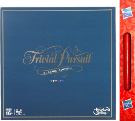 Παιχνιδολαμπάδα Hasbro Trivial New Classic Edition - Επιτραπέζιο Παιχνίδι για 16+ Ετών για 2-6 Παίκτες (C1940)