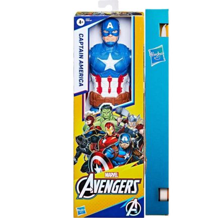 Παιχνιδολαμπάδα Hasbro Marvel Avengers: Titan Hero Series - Captain America Action Figure (30cm) (E7877)