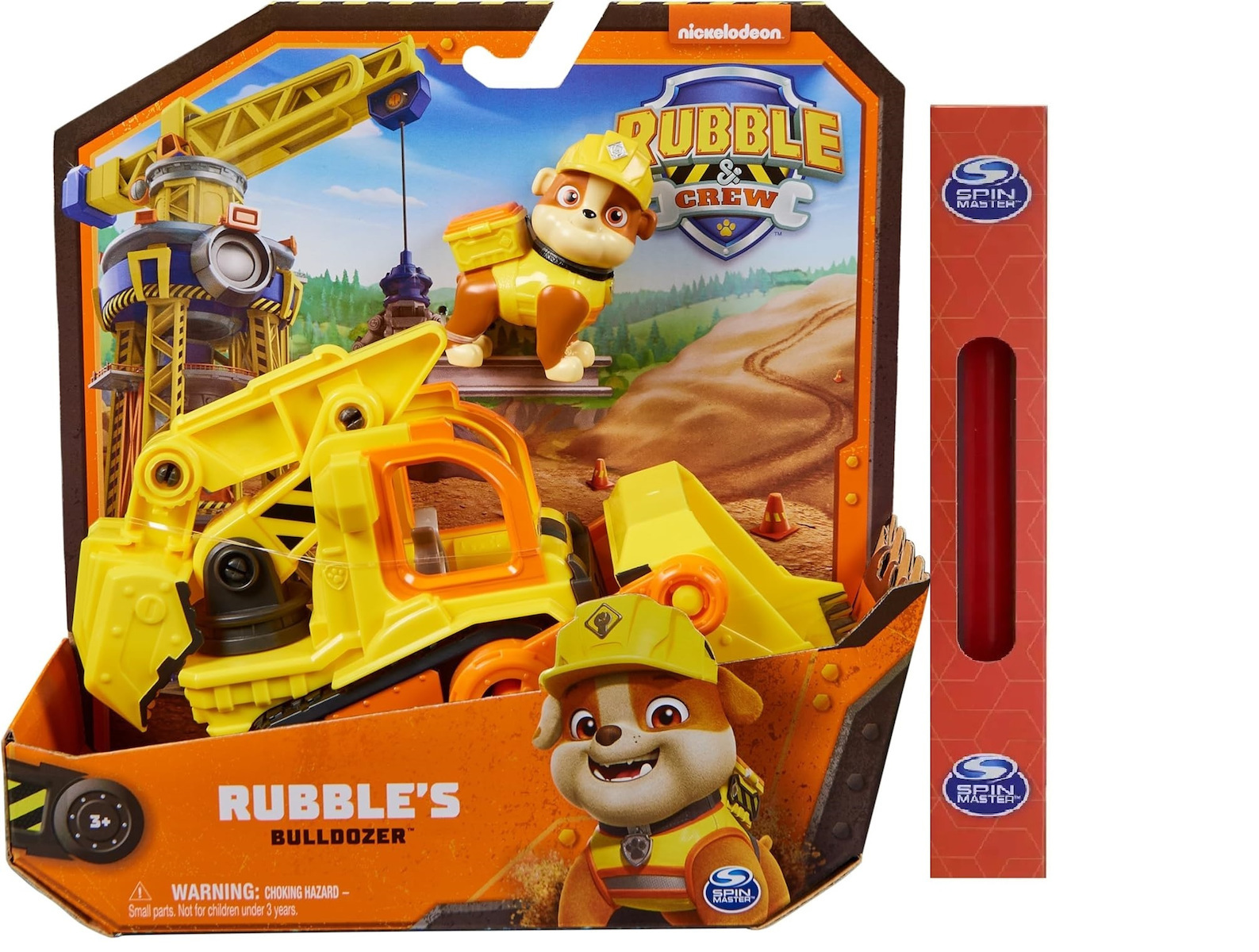 Παιχνιδολαμπάδα Spin Master Paw Patrol: Rubble & Crew - Rubble's Bulldozer (20141511)