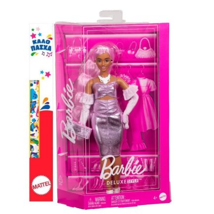 Παιχνιδολαμπάδα Mattel Barbie Deluxe Fashionistas: Pink Hair (HYV25)