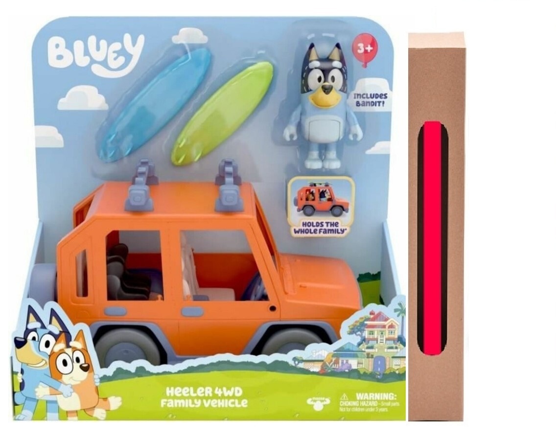 Παιχνιδολαμπάδα Giochi Preziosi Παιχνίδι Μινιατούρα Bluey Family Cruiser Αυτοκίνητο για 3+ Ετών (BLY03010)