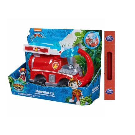 Παιχνιδολαμπάδα Spin Master Paw Patrol: Jungle Pups - Marshall's Load 'N' Launch Fire Truck Vehicle (6068023)