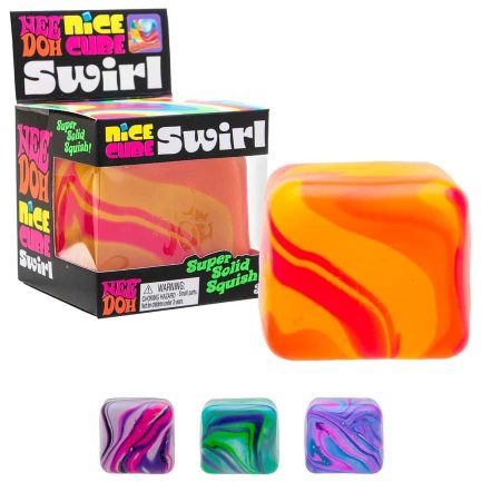 NeeDoh Original Nice cube Swirl 4 χρώμ.( Pack of 1) (15750816)
