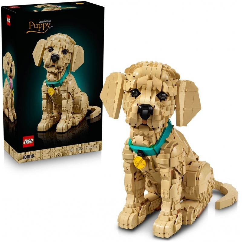 LEGO® Icons: Golden Retriever Puppy (11384)