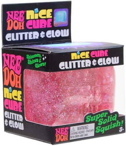 NeeDoh Original Cube Glitter & Glow 3 χρώμ.( Pack of 1) (15750815)