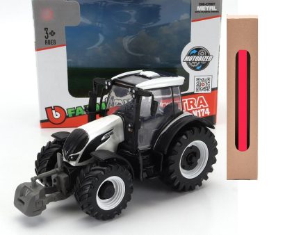 Παιχνιδολαμπάδα Bburago Τρακτέρ Valtra N174 White Tractor (18/31615) (10cm)