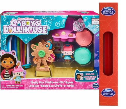 Παιχνιδολαμπάδα Spin Master Gabby's Dollhouse - Μίνι Σετ Δωμάτια Κουκλόσπιτου Art study (6064151)