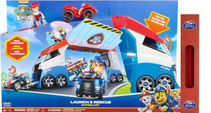 Παιχνιδολαμπάδα Spin Master Paw Patrol: Launch & Rescue Patroller Vehicle (6069338)