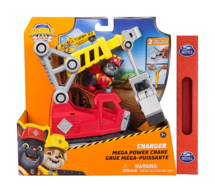 Παιχνιδολαμπάδα Spin Master Rubble & Crew: Charger – Mega Power Crane Vehicle (6073295)