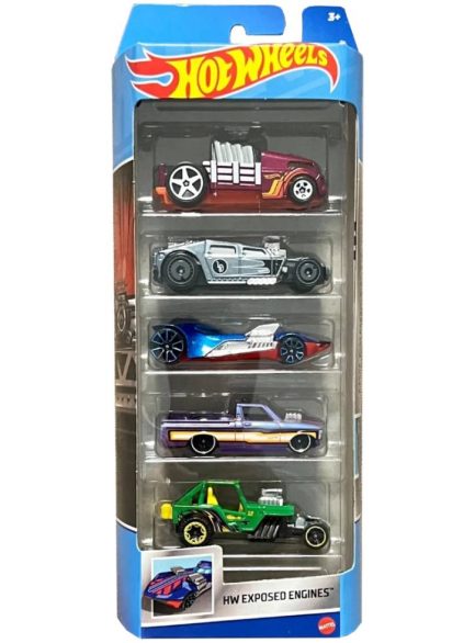 Mattel Hot Wheels - HW Exposed Engines (Set Of 5) (HLY79)