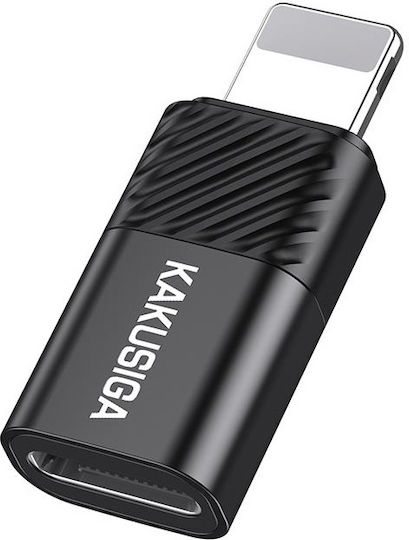 Kakusiga Μετατροπέας Lightning male σε USB-C female 1τμχ KSC-1408 - Image 2