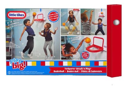 Παιχνιδολαμπάδα Little Tikes Play Big: Μπασκέτα Πόρτας με Μπάλα (622243MP1G)