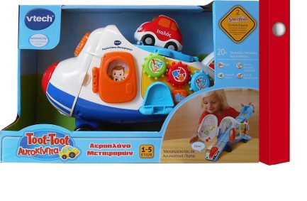 Παιχνιδολαμπάδα VTech Toot-Toot Αυτοκίνητα Αεροπλάνο Μεταφορών (VTE50311/80-503110)