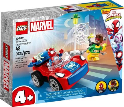 Lego Marvel Spider-Man's Car & Doc Ock για 4+ ετών (10789) & Δώρο Λαμπάδα