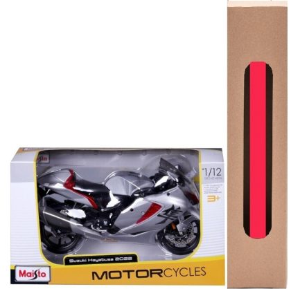 Παιχνιδολαμπάδα Maisto Suzuki Hayabusa 2022 Μοτοσυκλέτα (1:12)  48-31101 (21848)