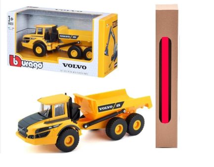 Παιχνιδολαμπάδα Bburago Volvo A25G Dumper 1:50 (18-32085)