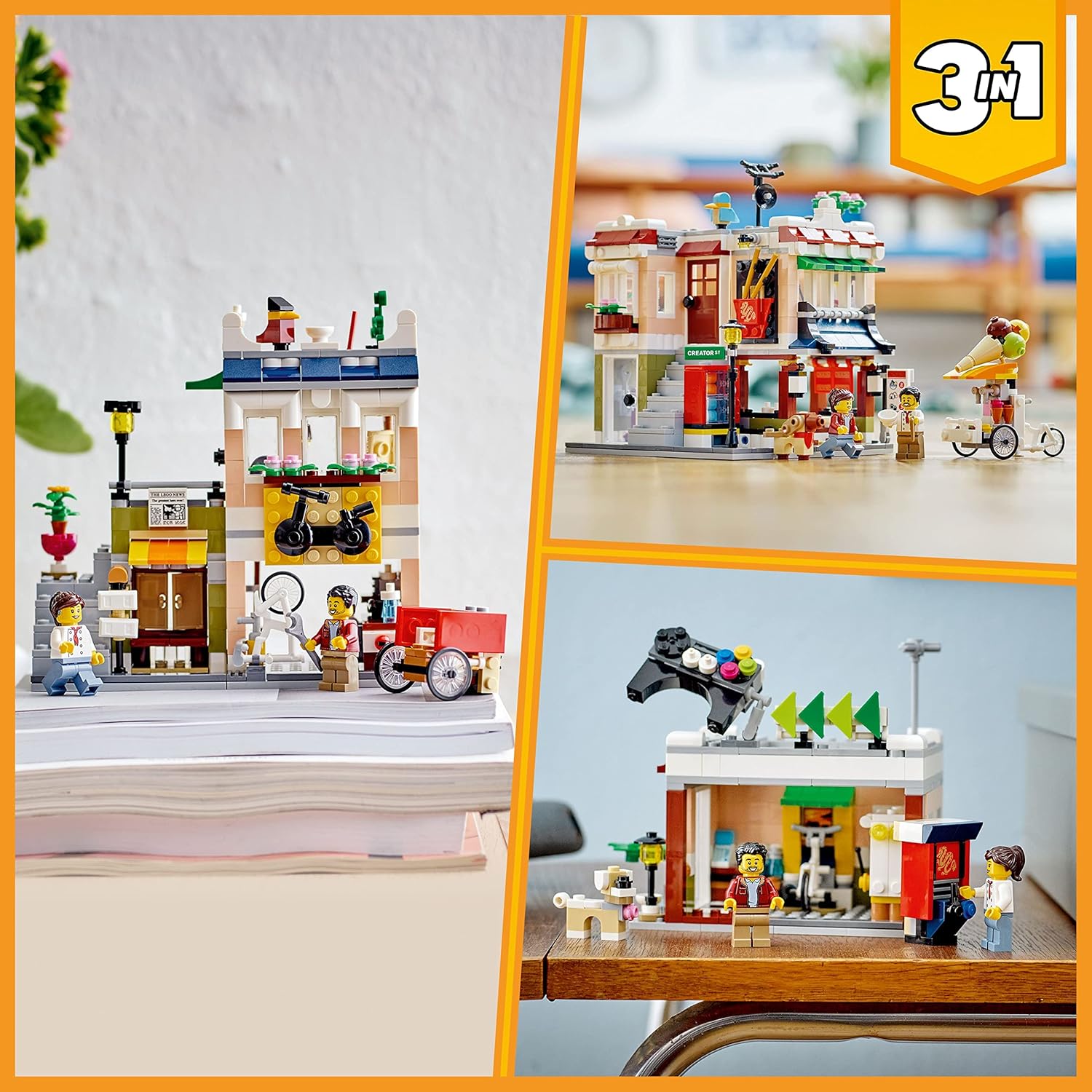 LEGO Creator Downtown Noodle Shop για 8+ Ετών (31131) - Image 2