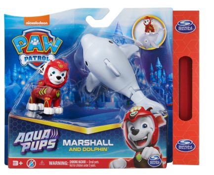 Παιχνιδολαμπάδα Spin Master Paw Patrol: Aqua Pups - Marshall and Dolphin (20139321)