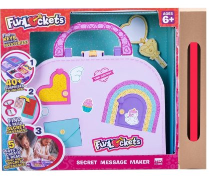 Fanatics Παιχνίδι Μινιατούρα Funlockets Secret Message Maker για 6+ Ετών (KD022230)& Δώρο Λαμπάδα
